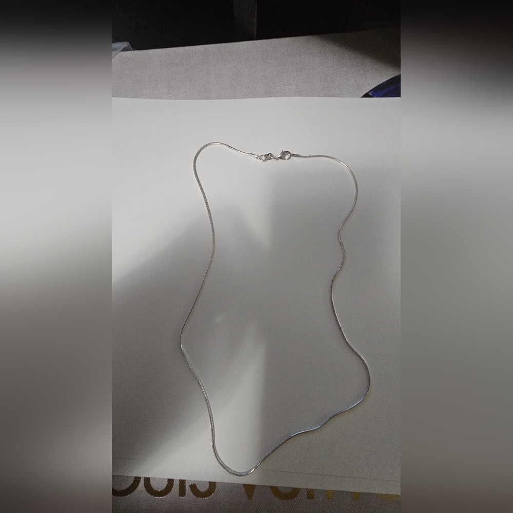 Vintage Sterling Silver 925 Snake Chain - Picture 7 of 7